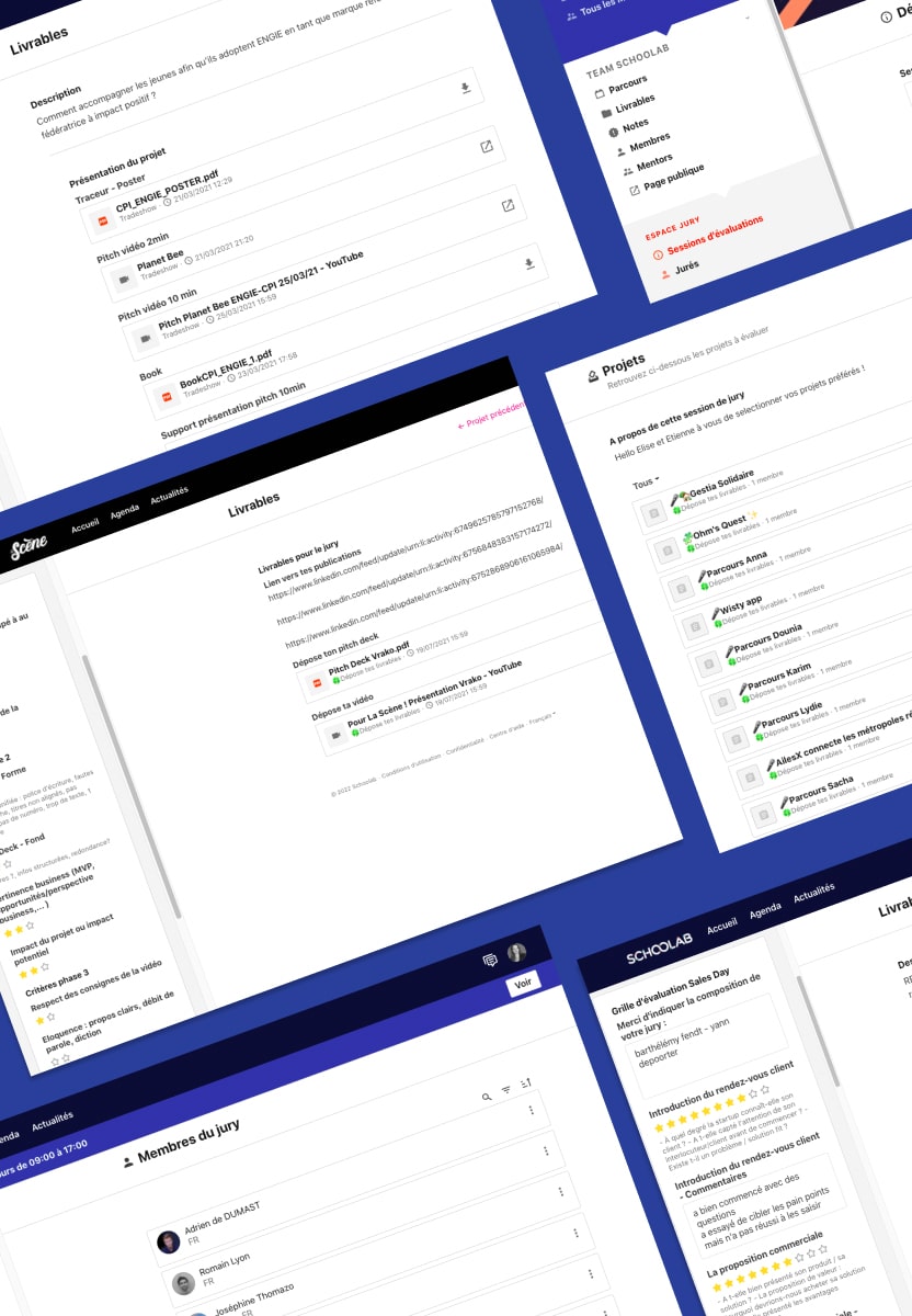 Visual presentation of the Inject platform