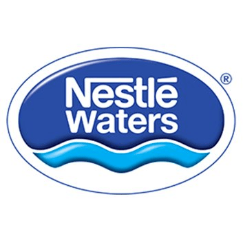 Logo of Nestlé Waters one of our partners