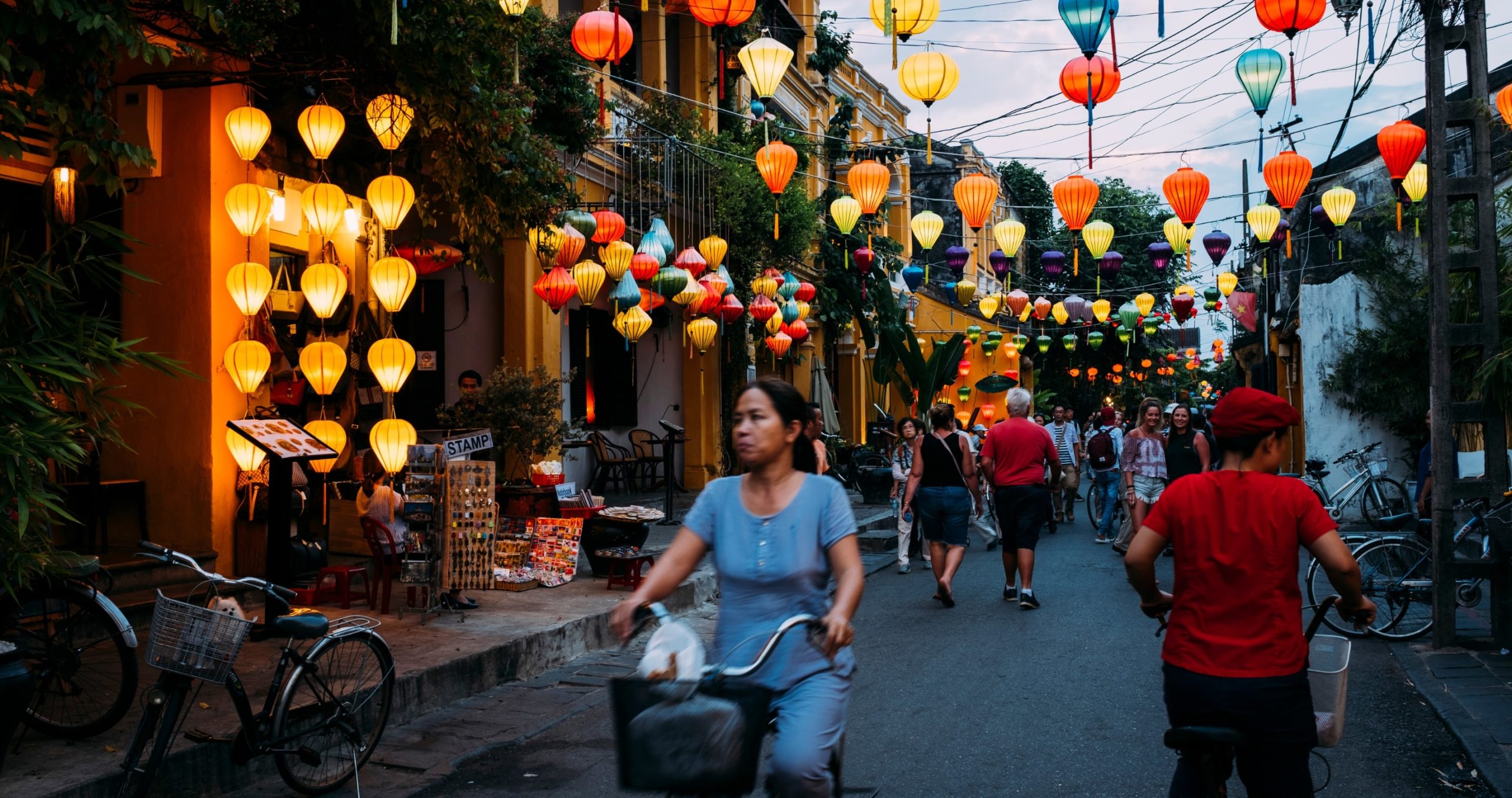 A typical Vietnamese street