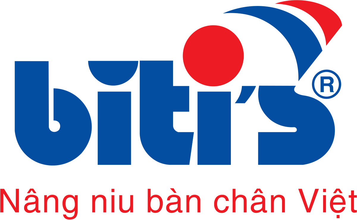 Logo of Biti's, Vietnam's leader in footwear.